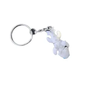 How to Train Your Dragon Light Fury & Toothless glow in the dark Keychains or Backpack Zipper Minis - Mini Keychains for Dragon Fans