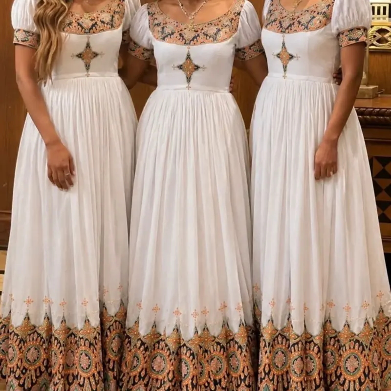 Diamond Ethiopian  Dress