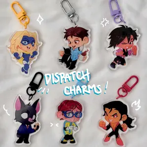 Dispatch Inspired Acrylic Keychains