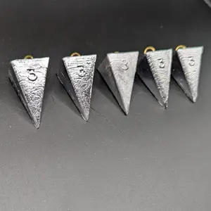 3oz Pyramid Sinker 5-Pack