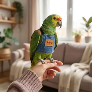 Parrot Anti-Escape Chest Harness, Outdoor Safe Bird Leash, Secure Walking Strap, Pet Safety Equipment, Easy-To-Use Design, Outside