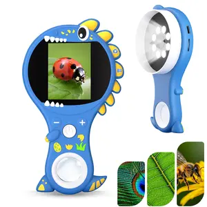 Kids microscope ,Mini Handheld LCD Digital Microscope,Outdoor exploration toys for observing plants and insects, Toddler Enlightenment Science Toys, Birthday gift For Girls Boys