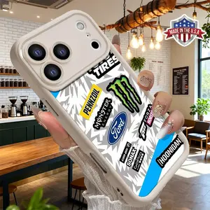 MZ.PP Phone Case For 17 16 15 14 13 12 11 X XS PRO PLUS MAX Quad Cushion Drop Protection Phone Case