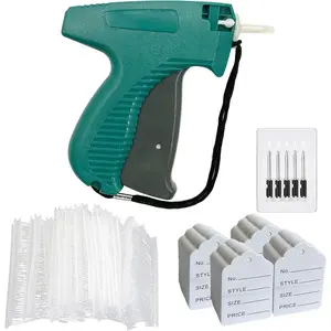 2006PCS Clothing Tagging Gun Kit, Price Tag Attacher Gun for Clothes Labeler, Clothing Tagging Applicator Gun Set with 1600 1-inch Barbs Fasteners, 400 Clothing Labels and 6 Steel Needles