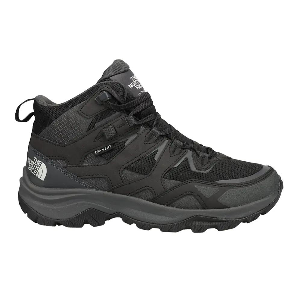 The North Face Mens Hedgehog 3 Mid Waterproof Hiking Hiking Casual Boots Ankle - Black