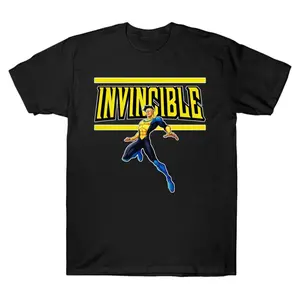 Oversized Invincible Mark Grayson Flying Tee Graphic T-Shirt Streetwear Holiday Wear y2k cotton fashion Streetwear Lover Gift Top Trending