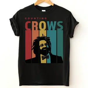 [Sale Up To 40%] Counting Crows Vintage T-Shirt, Counting Crows Tee, Retro Music Shirt Unisex Shirt