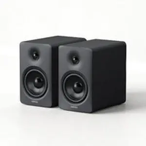 M90 Compact Active 2.0 Speakers - Black - 100W RMS Hi-Res Audio, LDAC, Bluetooth, HDMI eARC, Optical, USB-C, AUX, Sub-out, Powered Speakers, Remote Control for TV, PC