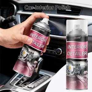 100ml Car Interior Detailer & Restorer – Safe for Leather, Plastic, and Rubber, Polishes, Cleans and Renovates Seats, Steering Wheels, and Trim, Gentle Stain Remover with UV Protection, Multifunctional Auto Detailing Kit