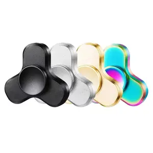 Portable design,delightful stress relief toy,Stainless Steel Fidget Spinner Toy High Speed 3-5 Min  Metal  ADHD Stress Relief Anxiety Reducer