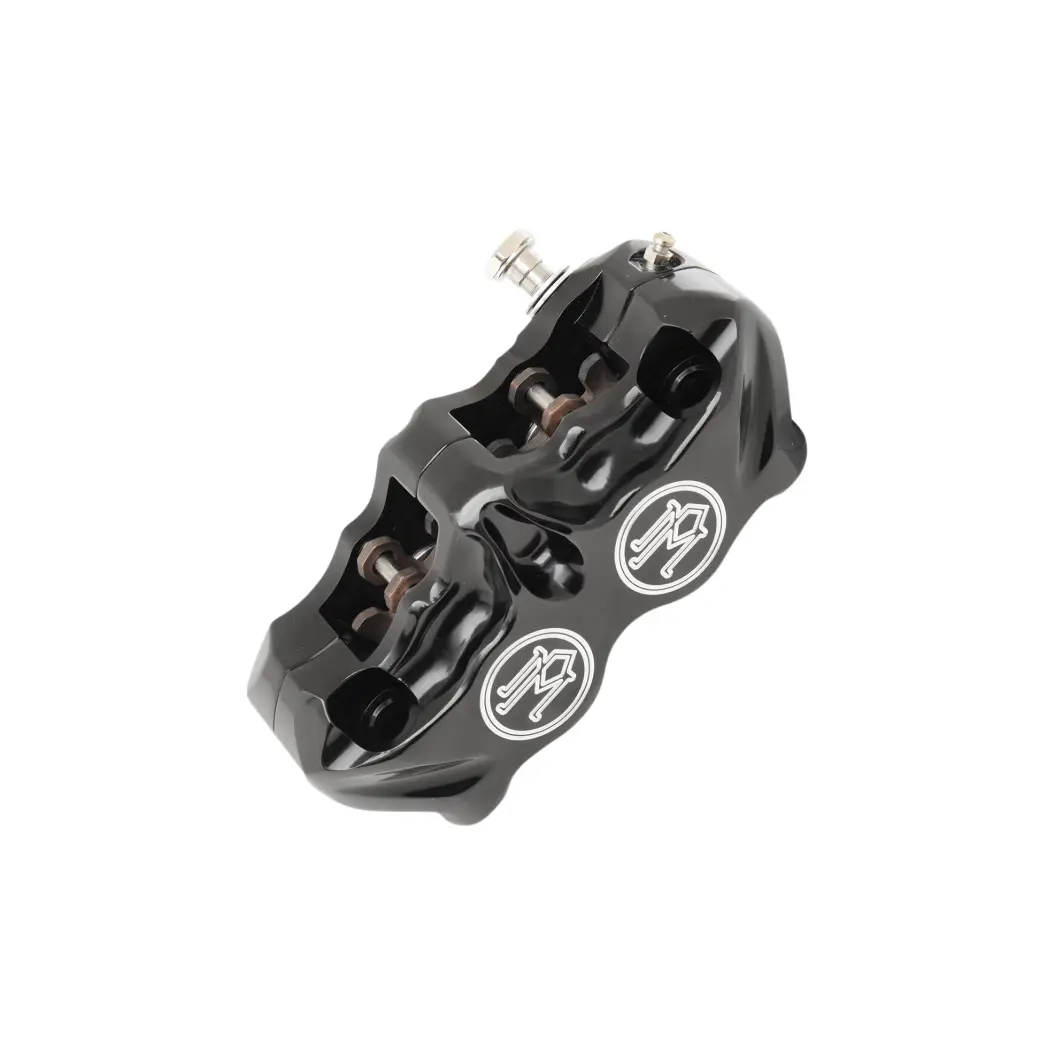 PERFORMANCE MACHINE (PM) Radial Mount Front Brake Caliper - Left - 11-1/2" - Contrast Cut