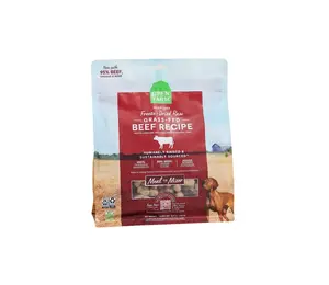 Open Farm FD Beef Recipe for Pets - Freeze-Dried Raw Beef with Organic Veggies - Humanely Raised - Complete Meal or Protein Topper - US Made
