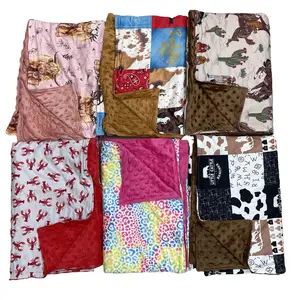 Baby Blanket Hunting Blanket Minky Blanket Outdoor Bedding kids Blanket