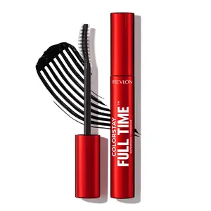 Revlon ColorStay Full Time Mascara 7.5ml - Flake-Free Buildable Natural Volume with Double Shield Technology & Sunflower Microfibers