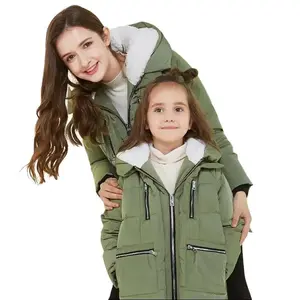 Orolay Hooded Down Jackets for Family, Warm and Waterproof Winter Coats, Extreme Cold-Resistant, Cozy, and Stylish Outdoor Tops for Women and Kids