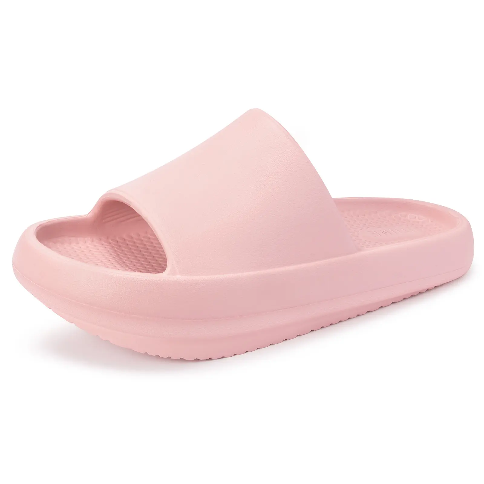 KUKTO Women's Orthopedic Recovery Slip-On Slippers, Thick-Cushioned EVA Plain Lightweight Shoes with Arch Support, Negative Heel Drop, Ankle Comfort for Plantar Fasciitis Relief