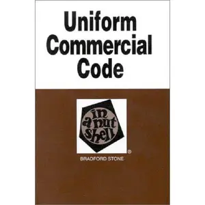 USED-Uniform Commercial Code in a Nutshell (Nutshell Series) by Bradford Stone (Paperback)