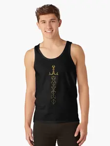Dice Set Sword Tabletop RPG Gaming Tank Top