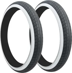 Micargi Cruiser Bike Tires 26/29 inch 3.0 for Fat Bicycle Tire Repairing White Wall all the