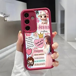 Bible Verses Phone Case for Samsung Galaxy S21 S22 S23 S24 S25 S26 Ultra Plus FE A13 A14 A15 A16 A17 A33 A34 A35 A36 A52 A53 A54 Note20 Ultra Enhanced Camera Protection Shockproof Skin Friendly Touch Soft Cover