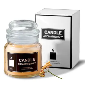 Yellow Berries Scented Candle, Long Lasting Aromatherapy Candle, Home Fragrance for Home Decor, Vanity Decor Accessories for Living Room Bedroom Decoration Perfume