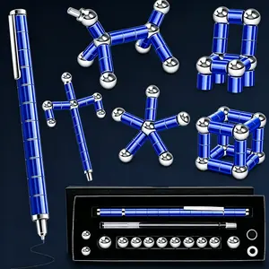 Magnetic Fidget Pen Sensory Toy for Teens & Adults, Cool Portable EDC Gadget, Unique Novelty Birthday & Christmas Stocking Stuffer Gift for 14–18 Year Old Teen Boys Girls Young Men