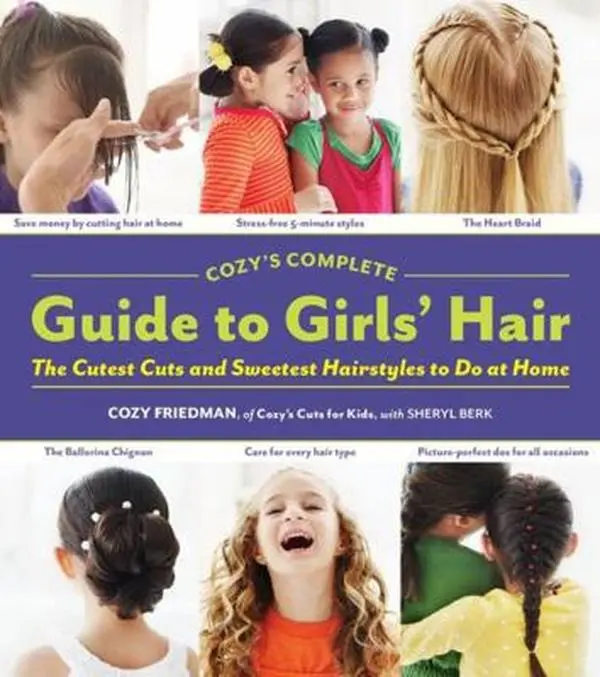 USED Book - Cozy's Complete Guide to Girls' Hair by Friedman, Cozy (Spiral-bound) - english