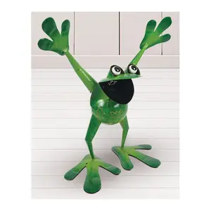 Sunset Vista Designs "Bubba", Frog Sculpture