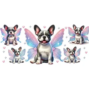 16 oz Uv Dtf Cup Wrap Boston Terrier 892