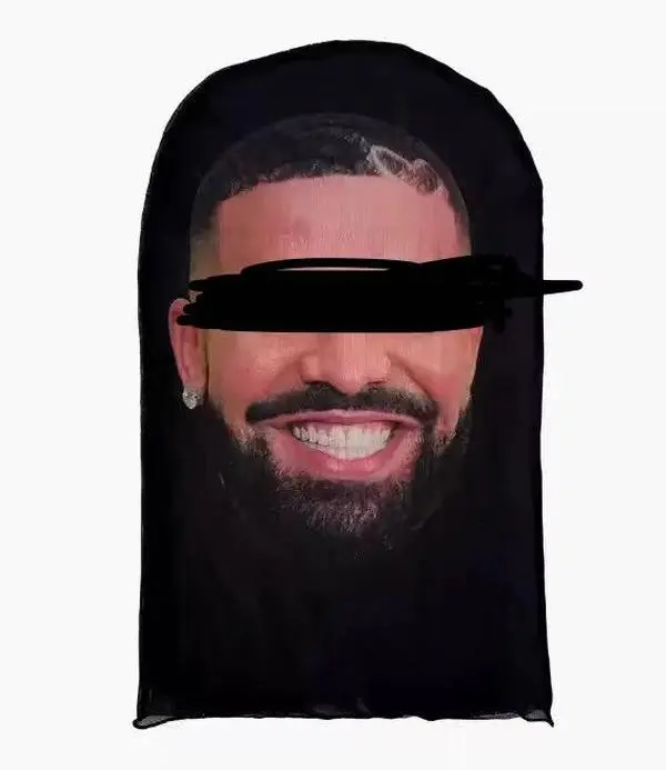 Funny Oil Mesh Hood Mask, Breathable & Comfortable Face Covering Accessory, Lightweight Easy-to-Wear Design for Parties & Humorous Gatherings