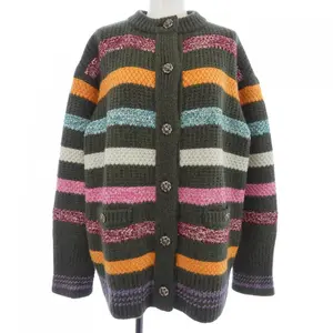 Pre-owned CHANEL Cashmere Small Leather Goods Blend Cardigan