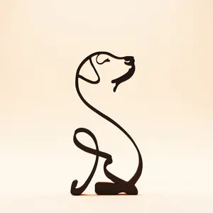 Labrador Line Sculpture