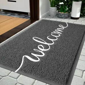 Welcome Mats Outdoor, Front Door Mat for Outside Entry 60x90 Cm, Doormat for Indoor/outdoor Use, Decorative Entryway Rug for Home, Durable Decorative Mat