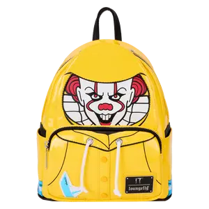 It Pennywise Raincoat Cosplay Glow Mini Backpack