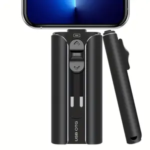 3-in-1 Flash Pen Drive, USB 3.0 Thumb Drive with Type-C Adapter, High Speed USB Flash Drive for iPhone iPad Android Phone PC