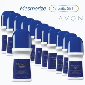 Avon Mesmerize Roll-on Anti-perspirant Deodorant Size 2.6 Fl. oz SET of 12