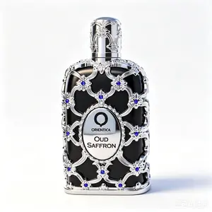 Oud Saffron Eau de Parfum | Warm Saffron, Vanilla & Oud Fragrance | Long-Lasting Arabian Perfume for Women & Men | 80ml