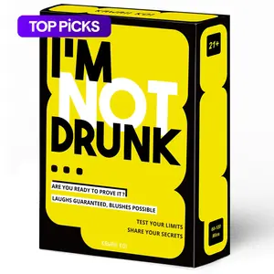 Letter Pattern Party Drinking Cards, 1 Box Hilarious Drinking Game Cards, Men Gifts, Game Nights Birthday Gift & Bachelor Party, Couple Drinking Game