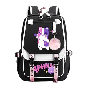 Aphmau Trendy Youth Backpack-Travel & School Bag,Laptop Backpack Perfect for Commuting,Camping & Daily Use,Durable Large-Capacity Design,Best Gift for Boys & Girls 11.4''*18.1''