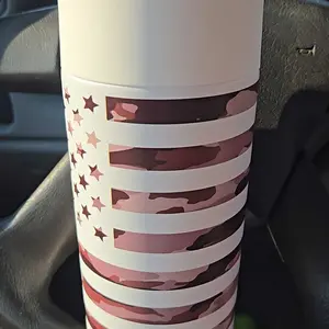 Universal XL Can Cooler - Made to fit almost every 12-24oz can and bottle - Stainless Steel Vacuum Sealed