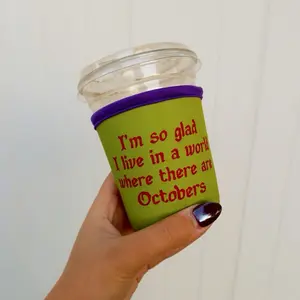 Autumn Iced Coffee Sleeve Autumn Iced Coffee Sleeve