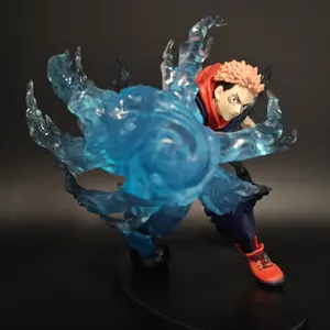 Jujutsu Kaisen Yuji Itadori Anime Model Desktop Case Accessories, Collectible Figure Statue, Desk Decorations, Manga Fan Gift, Anime Figures