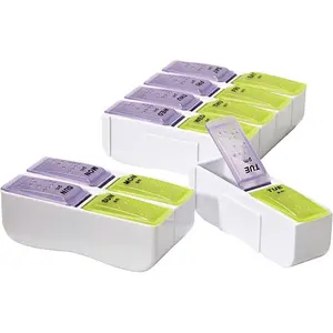 Apex 7-Day AM/PM Detach N' Go&trade; Pill Organizer