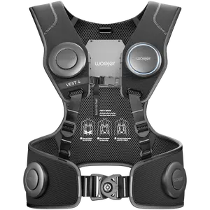Woojer High-Fidelity Haptic Vest 4 - for VR, Games, Music, Movies, and Wellness