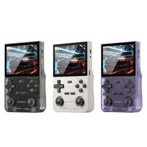 GAMINJA K36 Portable Retro Handheld Gaming Console with 3.5-inch HD Color Screen 64GB Storage 16000+ Preloaded Games & 20+ Emulators Double 3D Joystick Design Compact Lightweight Design