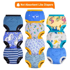 Potty Training Underwear for Toddlers – 10-Pack 100% Cotton Pants with Dinosaur & Butterfly Design