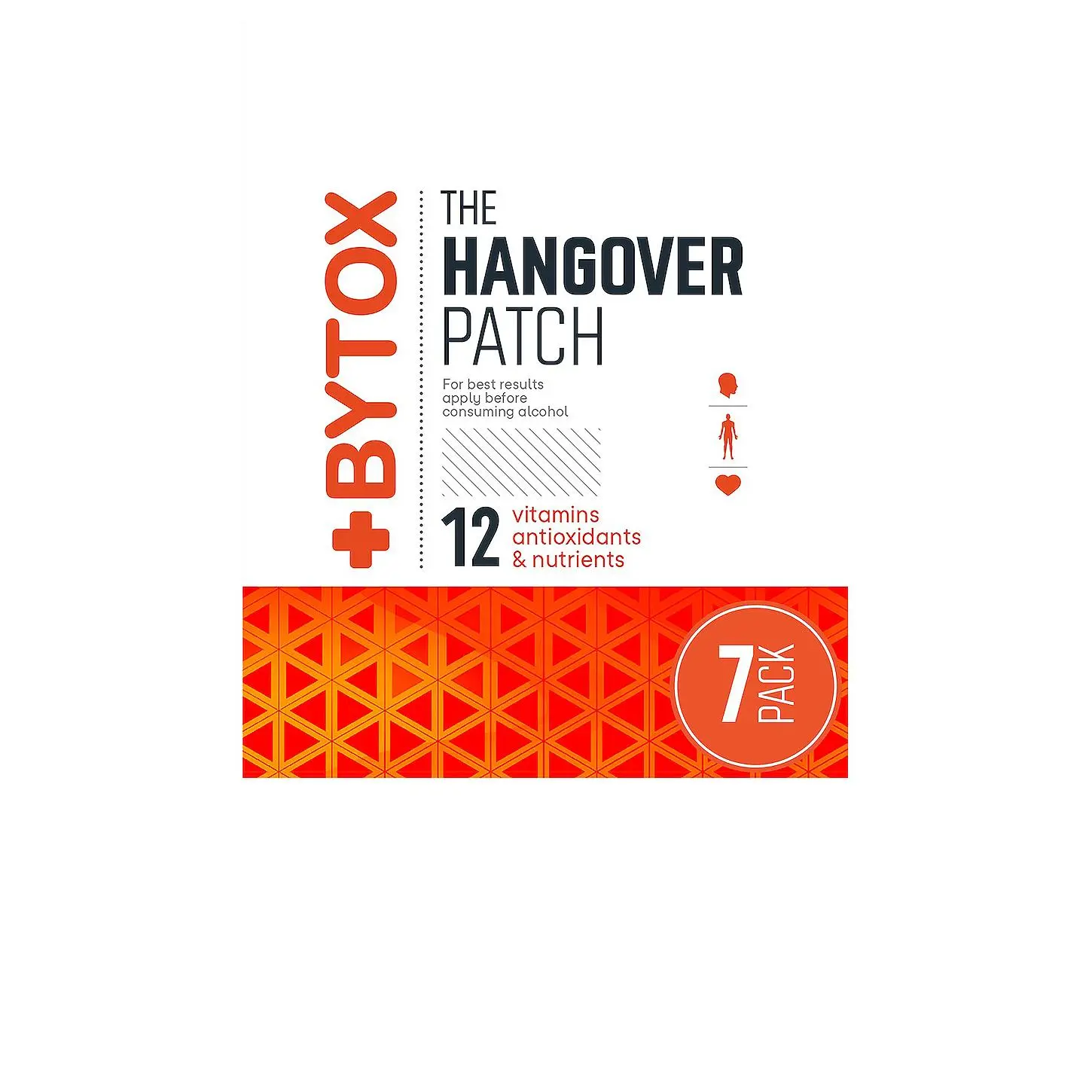 Bytox The Hangover Prevention Patch 7 Pack