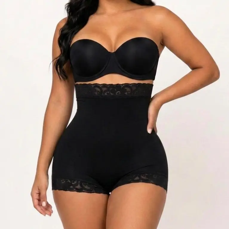 Strapless BBL Boyshort High Waist Control Shaper