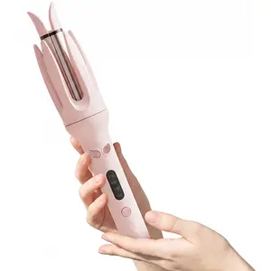 28mm Negative Ion Automatic Hair Curler, 4 Adjustable Heat Settings Rotating Curling Wand, Fast Heat Up with 1 Hour Auto Shut-Off, Portable Home Travel Hair Styling Tool for Women outdoorfun