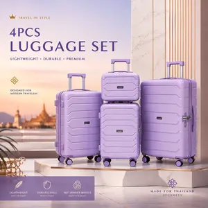 Clearance Sale 4-Piece Luggage Sets - TSA Lock, Spinner Wheels, Limited Stock, Durable, Deep High-Capacity Travel Luggage, 14/20/24/28 In